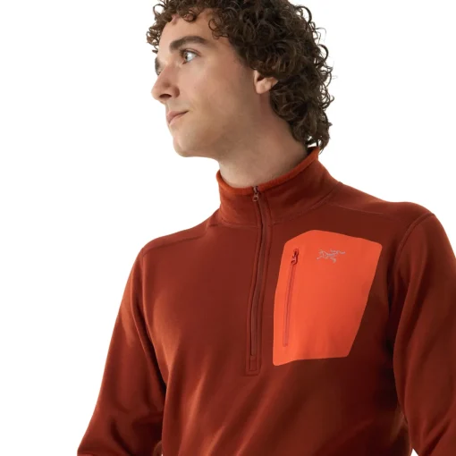 Arc'teryx Rho Heavyweight Zip Neck Men's technical polar fleece* Sweaters|Base Layers