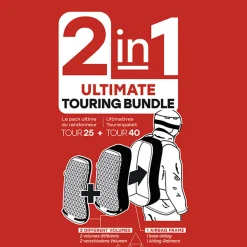 ARVA Switch Tour Bundle (25+40l) avalanche backpack with ABS* Ski Mountaineering|Avalanche Backpacks