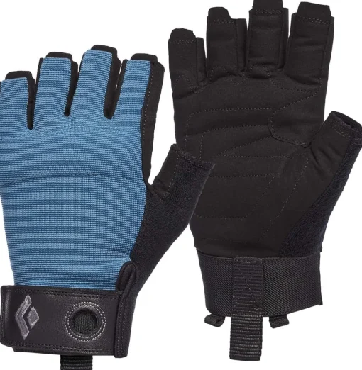 Black Diamond BD Crag Half-Finger Glove belay and via ferrata gloves* Gloves|Belaying Gloves