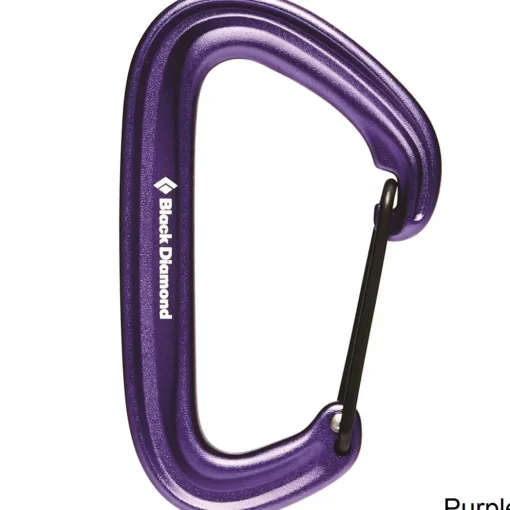 Black Diamond BD Litewire climbing carabiner* Carabiners And Quick Links