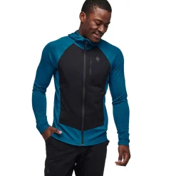 Black Diamond BD M Coefficient Lt Hybrid Hoody Men's Polar Fleece* Sweaters|Men