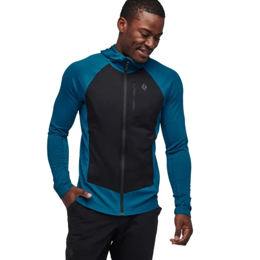 Black Diamond BD M Coefficient Lt Hybrid Hoody Men's Polar Fleece* Sweaters|Men