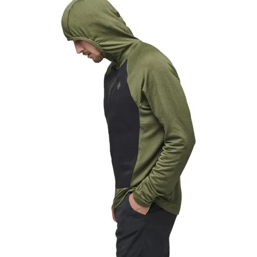 Black Diamond BD M Coefficient Lt Hybrid Hoody Men's Polar Fleece* Sweaters|Men