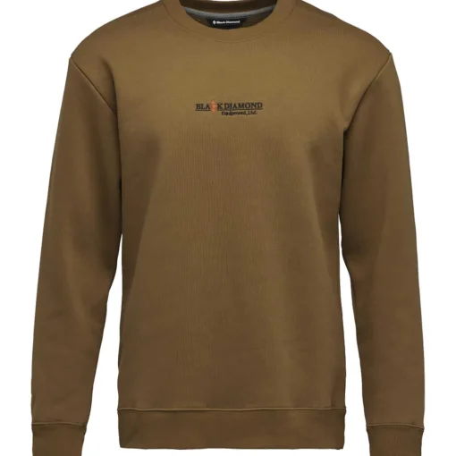 Black Diamond BD M Heritage Wordmark Crewneck men's hoody* Sweaters|Men
