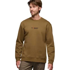 Black Diamond BD M Heritage Wordmark Crewneck men's hoody* Sweaters|Men