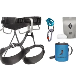 Black Diamond BD Momentum 4S Package complete climbing kit* Adjustable Leg Loops|Harness Kits