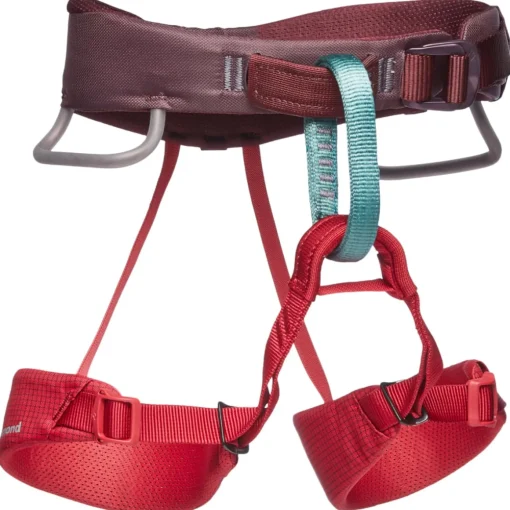 Black Diamond BD Momentum kids' climbing harness* Adjustable Leg Loops