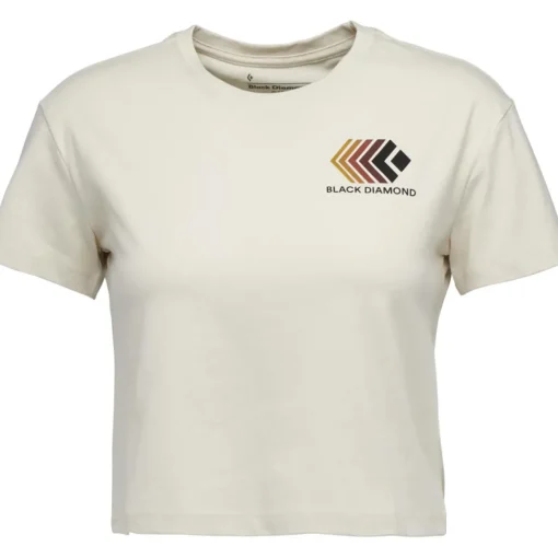 Black Diamond BD W Faded Crop Tee women's t-shirt*Women T-Shirts|Women