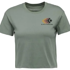 Black Diamond BD W Faded Crop Tee women's t-shirt*Women T-Shirts|Women