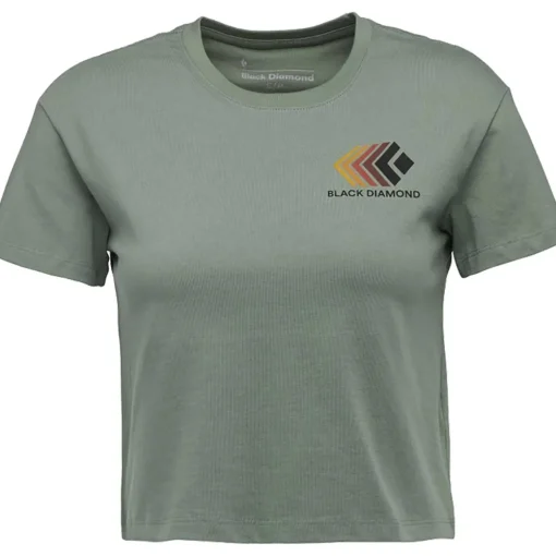 Black Diamond BD W Faded Crop Tee women's t-shirt*Women T-Shirts|Women