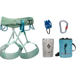 Black Diamond BD W Momentum Harness Package women's complete climbing kit* Harness Kits