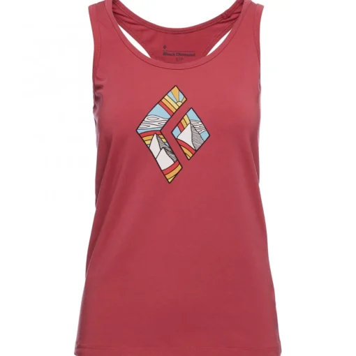 Black Diamond BD W Rainbow Diamond Tank women's vest top*Women Tops|Women