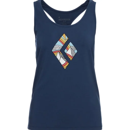 Black Diamond BD W Rainbow Diamond Tank women's vest top*Women Tops|Women