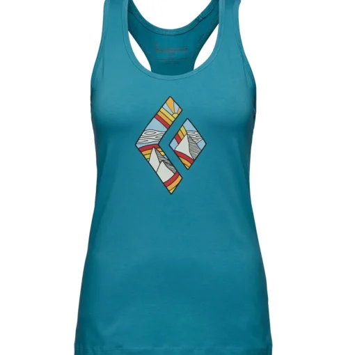 Black Diamond BD W Rainbow Diamond Tank women's vest top*Women Tops|Women