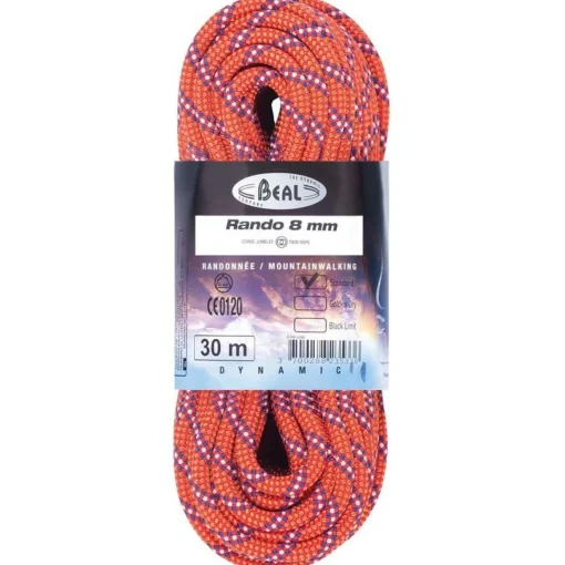 Beal Rando 8 mm Classic climbing twin rope* Half Ropes