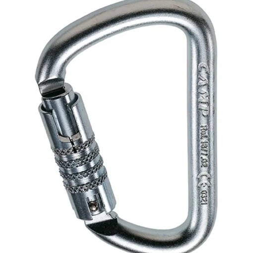 CAMP D Pro 3Lock triact lock carabiner for work at height* Carabiners And Quick Links