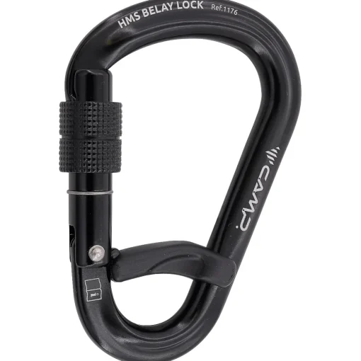 CAMP HMS Belay Lock screw-lock climbing carabiner* Carabiners And Quick Links