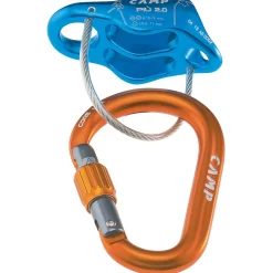 CAMP Più 2.0 Belay Kit belay device + carabiner* Belay Devices And Descenders