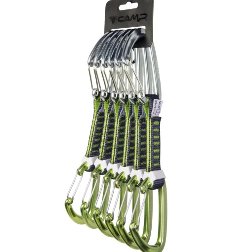 CAMP Set 6 Orbit Wire Express KS 6 pack climbing quickdraws* Quickdraws