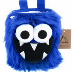 Crafty Climbing Dark Blue Five Toothed Monster chalk bag* Chalk Bag