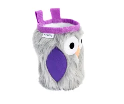 Crafty Climbing Lavender Furry Owl chalk bag* Chalk Bag