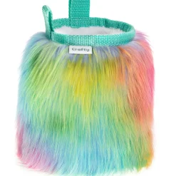 Crafty Climbing Rainbow Furry chalk bag* Chalk Bag