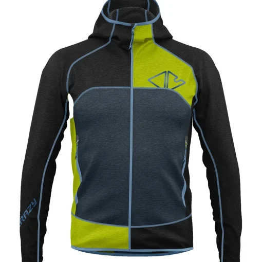 Crazy Idea JKT Resolution Light Man men's technical polar fleece* Sweaters|Men