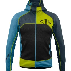 Crazy Idea Pull Resolution Man men's technical polar fleece* Sweaters|Men