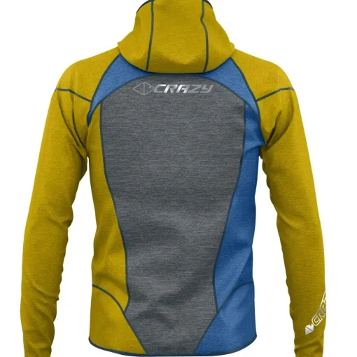 Crazy Idea Pull Resolution Man men's technical polar fleece* Sweaters|Men