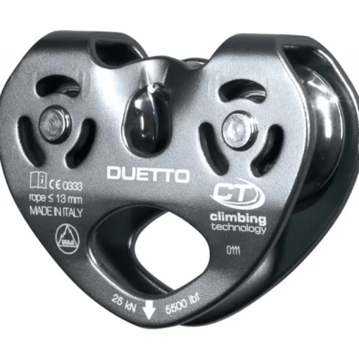 Climbing Technology CT Duetto climbing pulley* Belay Devices And Descenders
