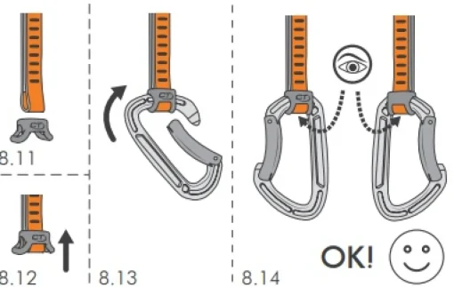 Climbing Technology CT Extender Pro DY sling for quickdraw* Quickdraws|Quickdraw Slings