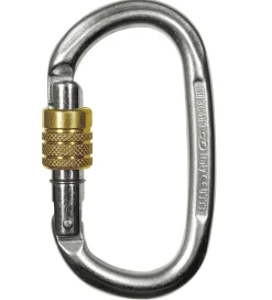 Climbing Technology CT Pillar Steel SG oval screw-lock climbing carabiner* Carabiners|Carabiners And Quick Links
