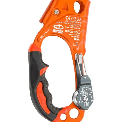 Climbing Technology CT Quick Roll work at height and caving ascender* Ascenders|Rope Clamps