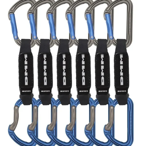 DMM Shadow 6-pack climbing quickdraw* Quickdraws