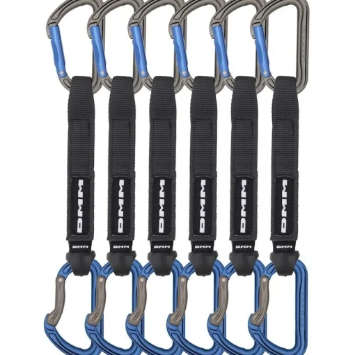 DMM Shadow 6-pack climbing quickdraw* Quickdraws