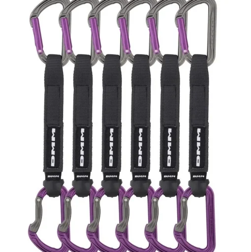 DMM Shadow 6-pack climbing quickdraw* Quickdraws