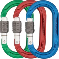 DMM Ultra O Screwgate Colour 3 Pack climbing carabiner* Carabiners And Quick Links