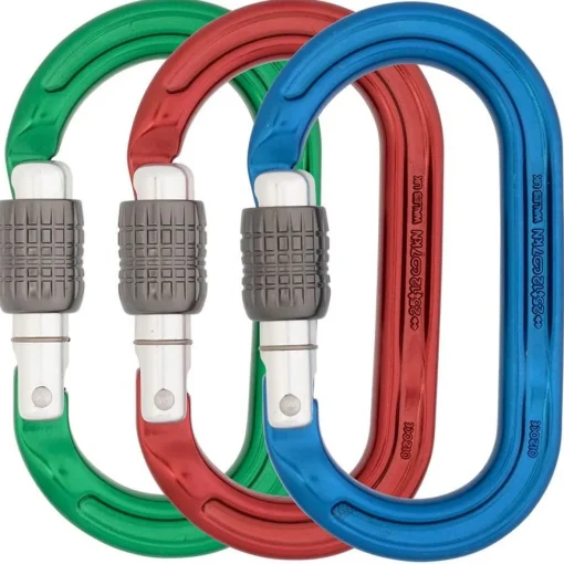DMM Ultra O Screwgate Colour 3 Pack climbing carabiner* Carabiners And Quick Links