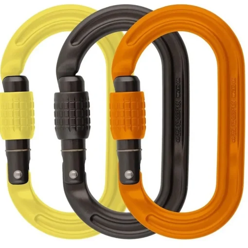 DMM Ultra O Screwgate Colour 3 Pack climbing carabiner* Carabiners And Quick Links