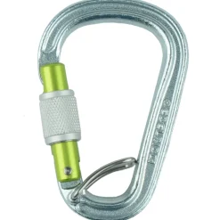 Edelrid HMS Bruce Steel Screw FG II screw gate climbing carabiner* Carabiners And Quick Links