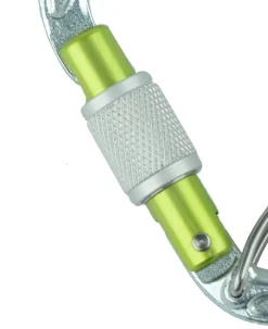 Edelrid HMS Bruce Steel Screw FG II screw gate climbing carabiner* Carabiners And Quick Links