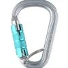 Edelrid HMS Bruce Steel Triple FG II triact lock climbing carabiner* Carabiners And Quick Links