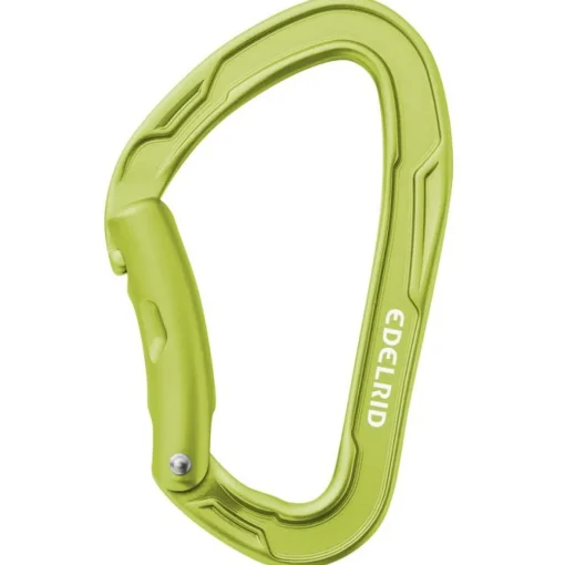 Edelrid Mission Bent carabiner with bent gate* Carabiners And Quick Links