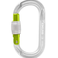 Edelrid Oval Power 2500 Screw II screw gate climbing carabiner* Carabiners And Quick Links