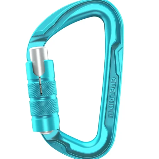 Edelrid Pure Triple III triact lock climbing carabiner* Carabiners And Quick Links