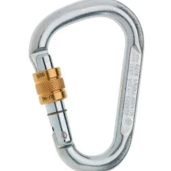 Edelrid Steel HMS Screw screw gate climbing carabiner* Carabiners And Quick Links