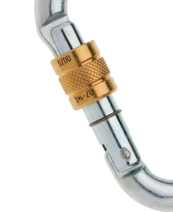 Edelrid Steel HMS Screw screw gate climbing carabiner* Carabiners And Quick Links