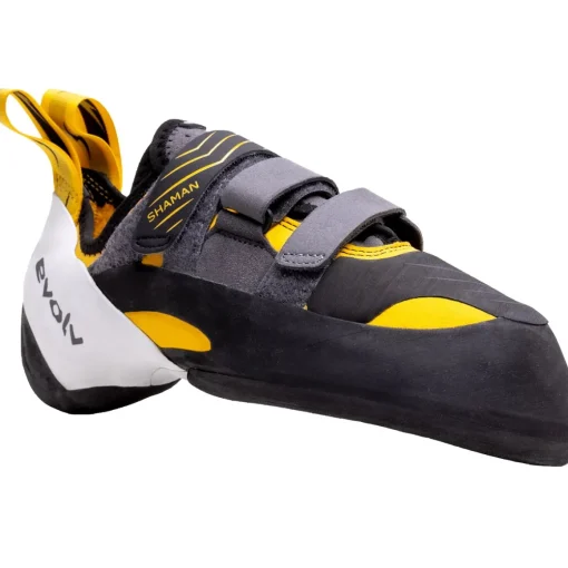 Evolv Shaman Gold/Gray/White climbing shoes* Climbing