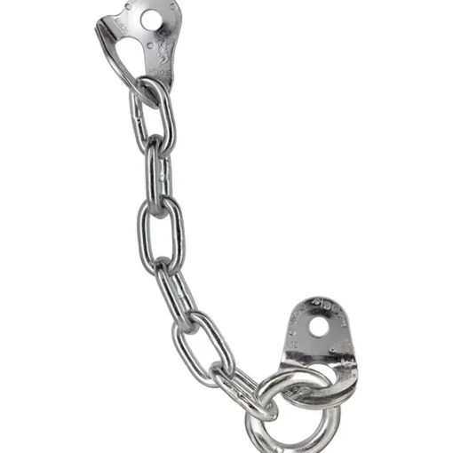 Fixe Reunión D Ecotri zinc belay station 2 hangers + chain + ring* Belay Stations