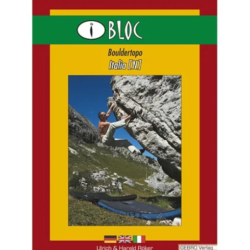 Gebro Verlag iBloc spot boulder nord Italia climbing guidebook* Boulder|Boulder Guidebooks